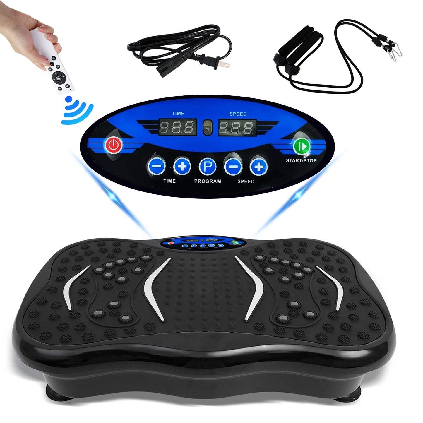 Vibration Plate Exercise Machine Fat Burning Body Workout