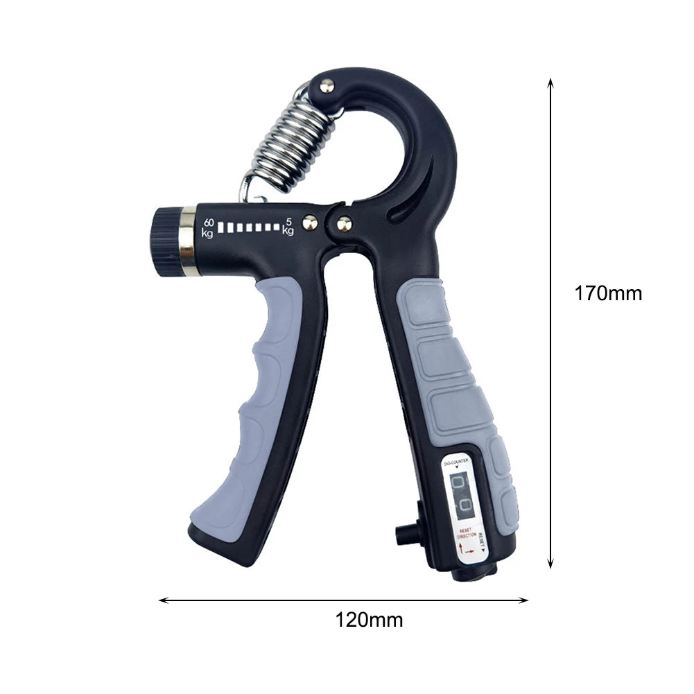 VKTECH Adjustable Grip Strength Trainer 5-100Kg Hand Gripper