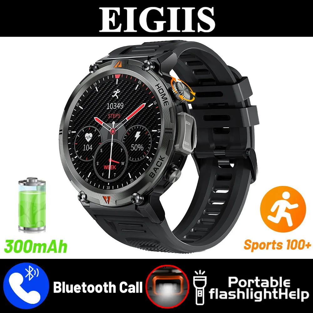 EIGIIS KE3 Smartwatch Bluetooth Call Health Monitor