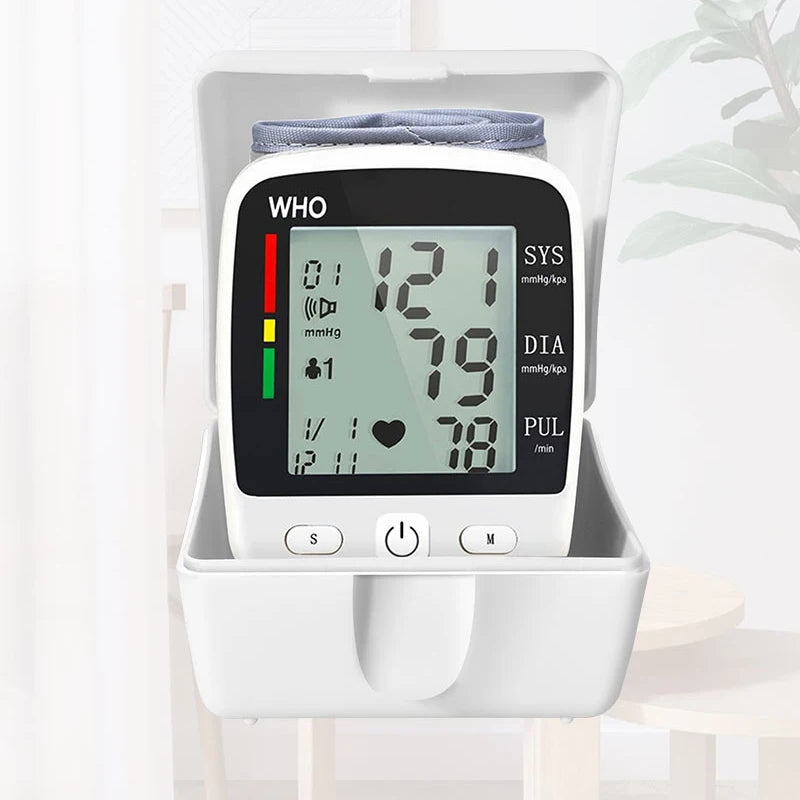 Takrol Digital Wrist Blood Pressure Monitor With LCD Memory