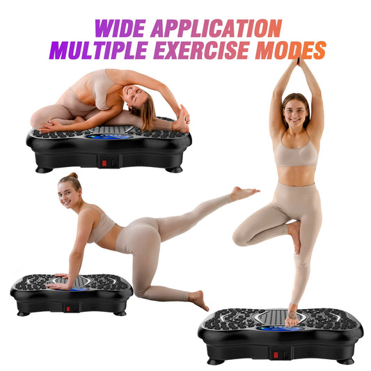 Vibration Plate Exercise Machine Fat Burning Body Workout