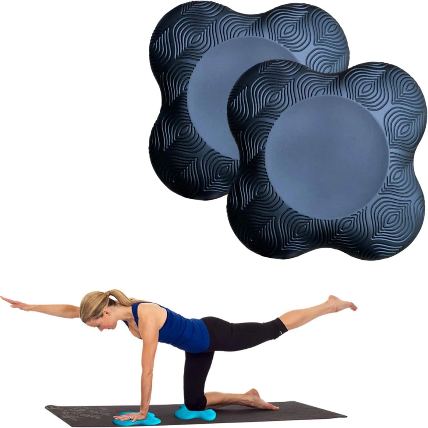 Maximum Comfort Yoga Pilates Foam Mat For Workouts
