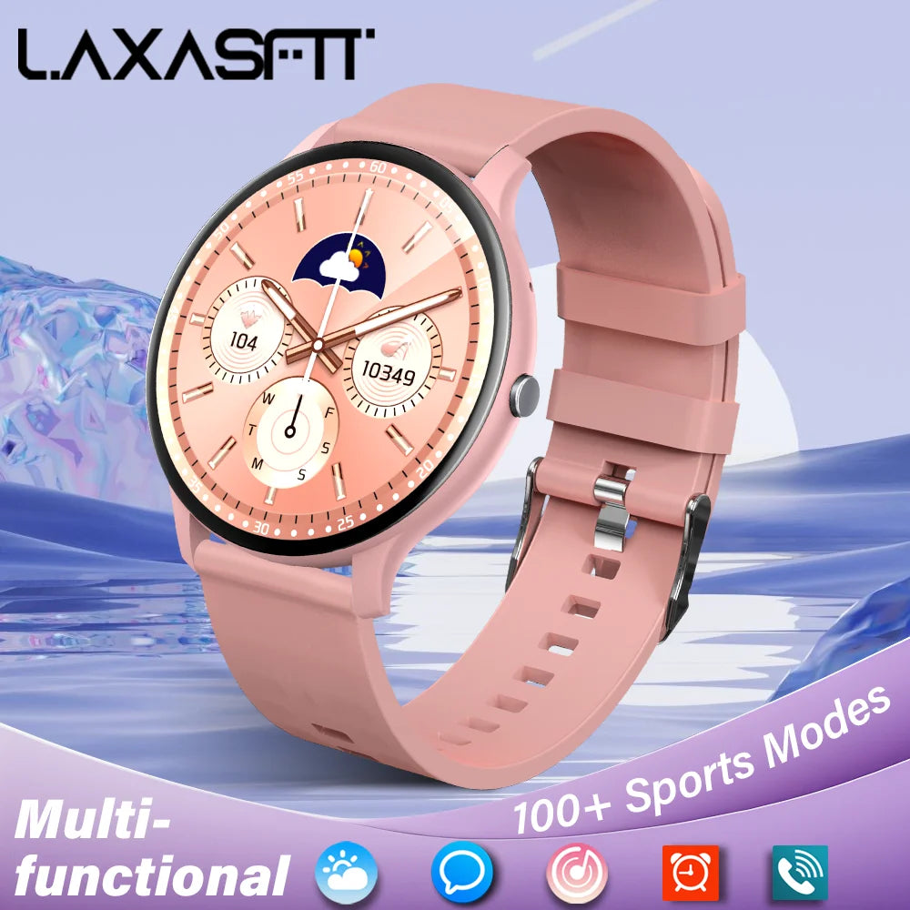 LAXASFIT Smartwatch IP68 Waterproof Fitness Tracker
