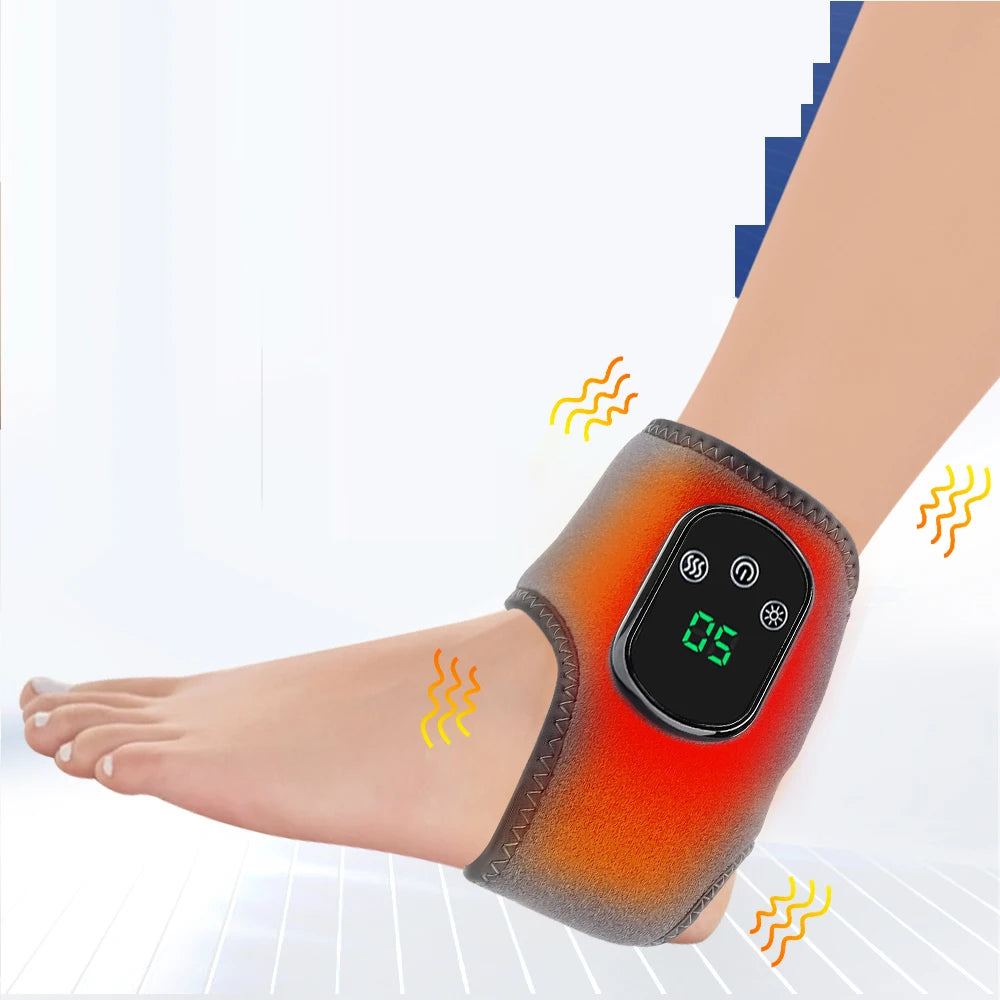 Heating Wrist Massage Band Guard Wrap Electric Hot Compress