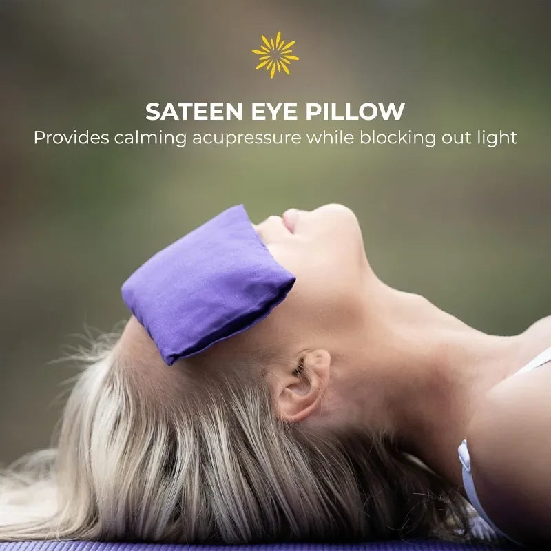 YTYIN Sunshine Yoga Restorative Kit Bolster Blocks Strap