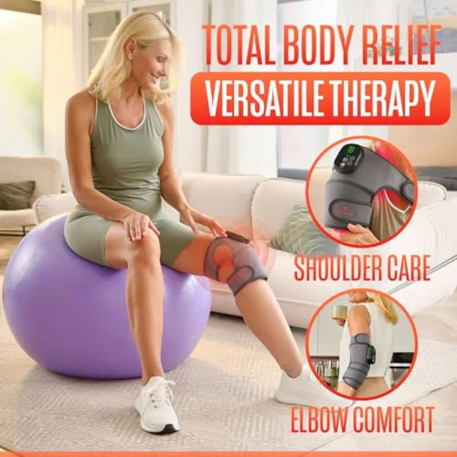Red Light Therapy Knee Heating Pad Infrared Device