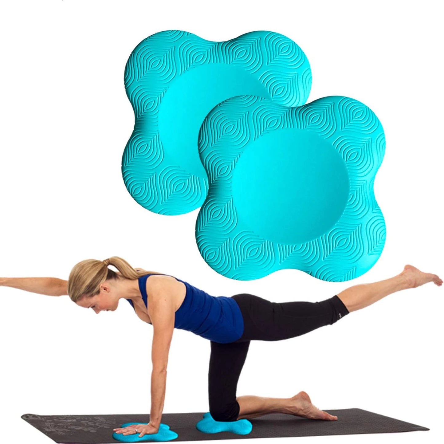 Maximum Comfort Yoga Pilates Foam Mat For Workouts