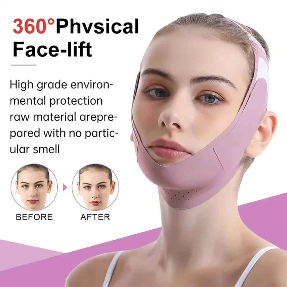 CxbfgHign Face Slimming V Line Bandage Chin Lift Belt