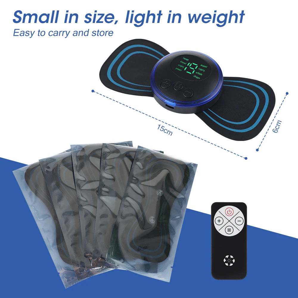 Hailicare Neck Massager Mini Electric Device 8 Modes Relief