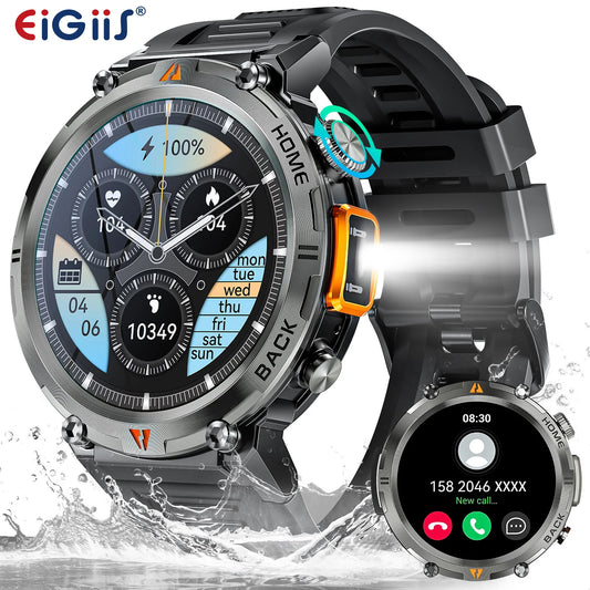 EIGIIS KE3 Smartwatch Bluetooth Call Health Monitor
