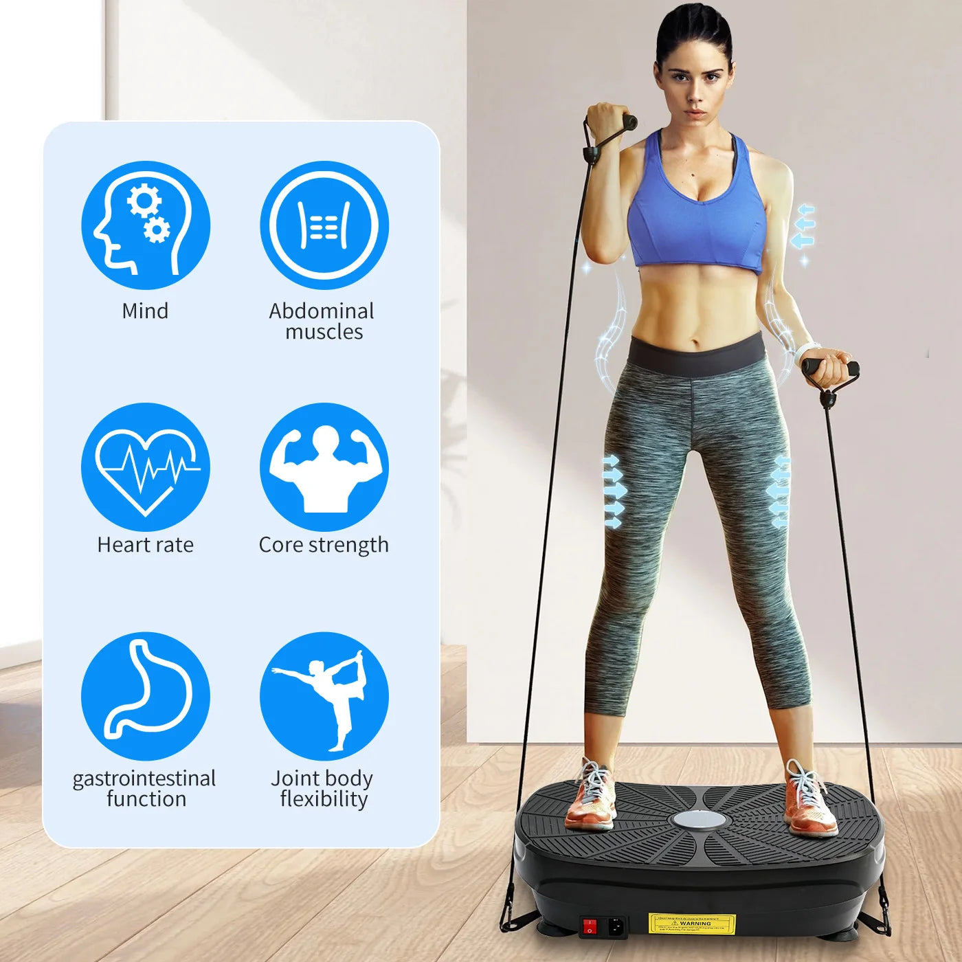 Vibration Plate Exercise Machine For Whole Body Slimming