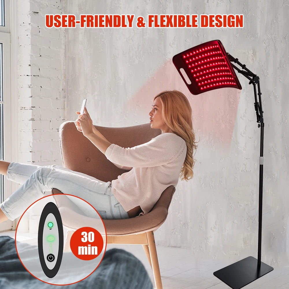Red Light Therapy Lamp Near Infrared 660nm 850nm