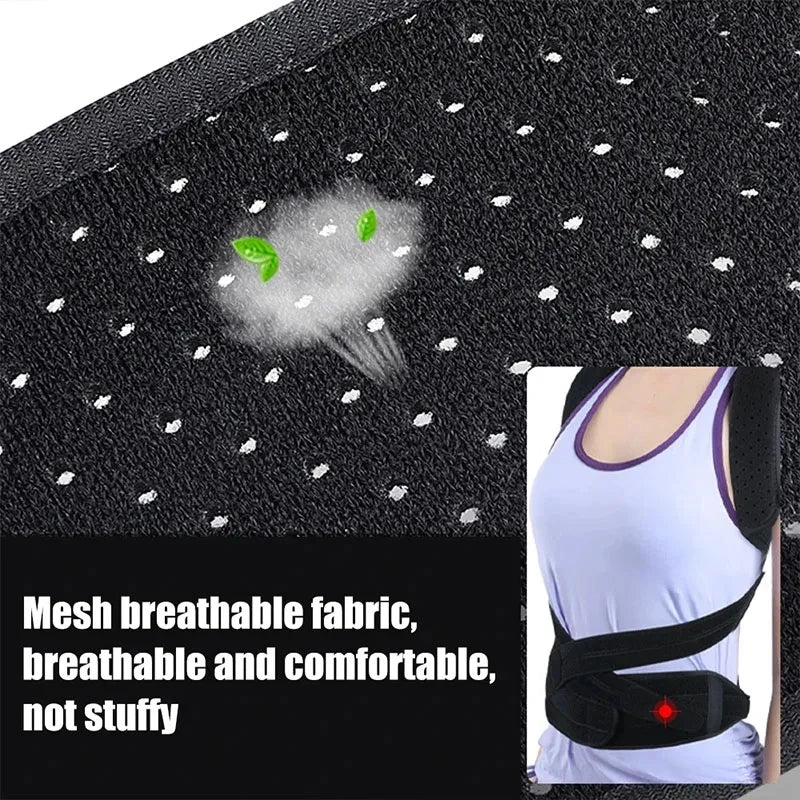 FODRKE Adjustable Back Brace Posture Corrector For Spine