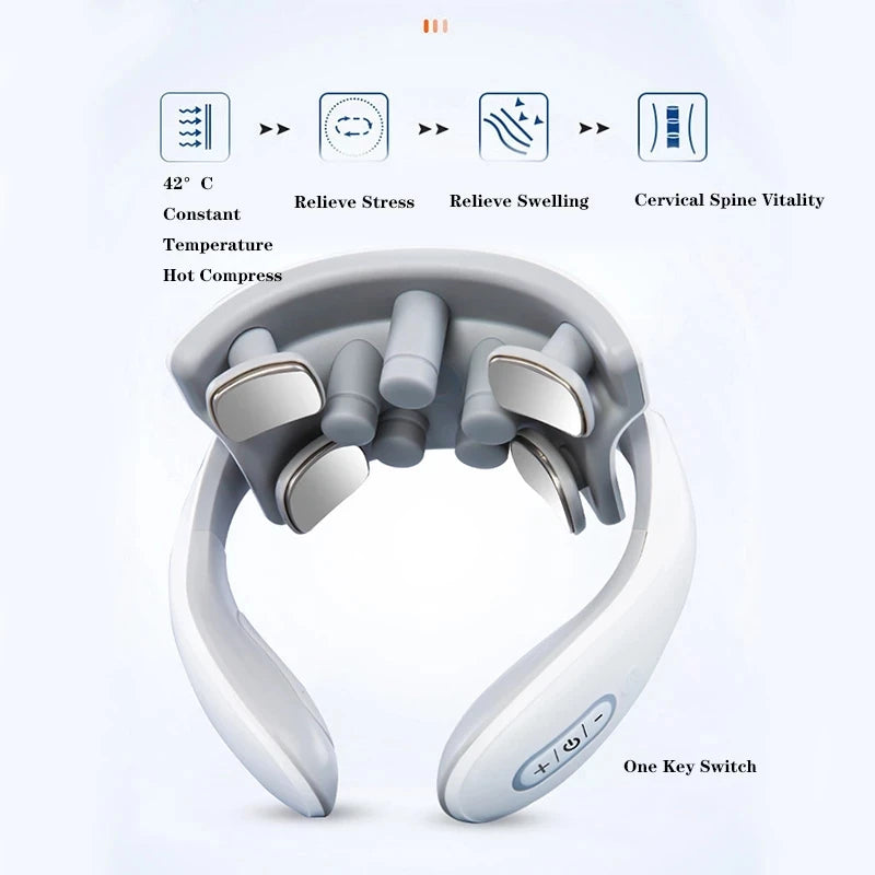 PAQIN Smart Neck Massager With Heating And Relaxation