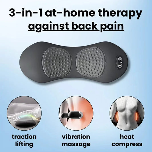 Okayso 3 In 1 Back Massager Waist Pillow For Comfort