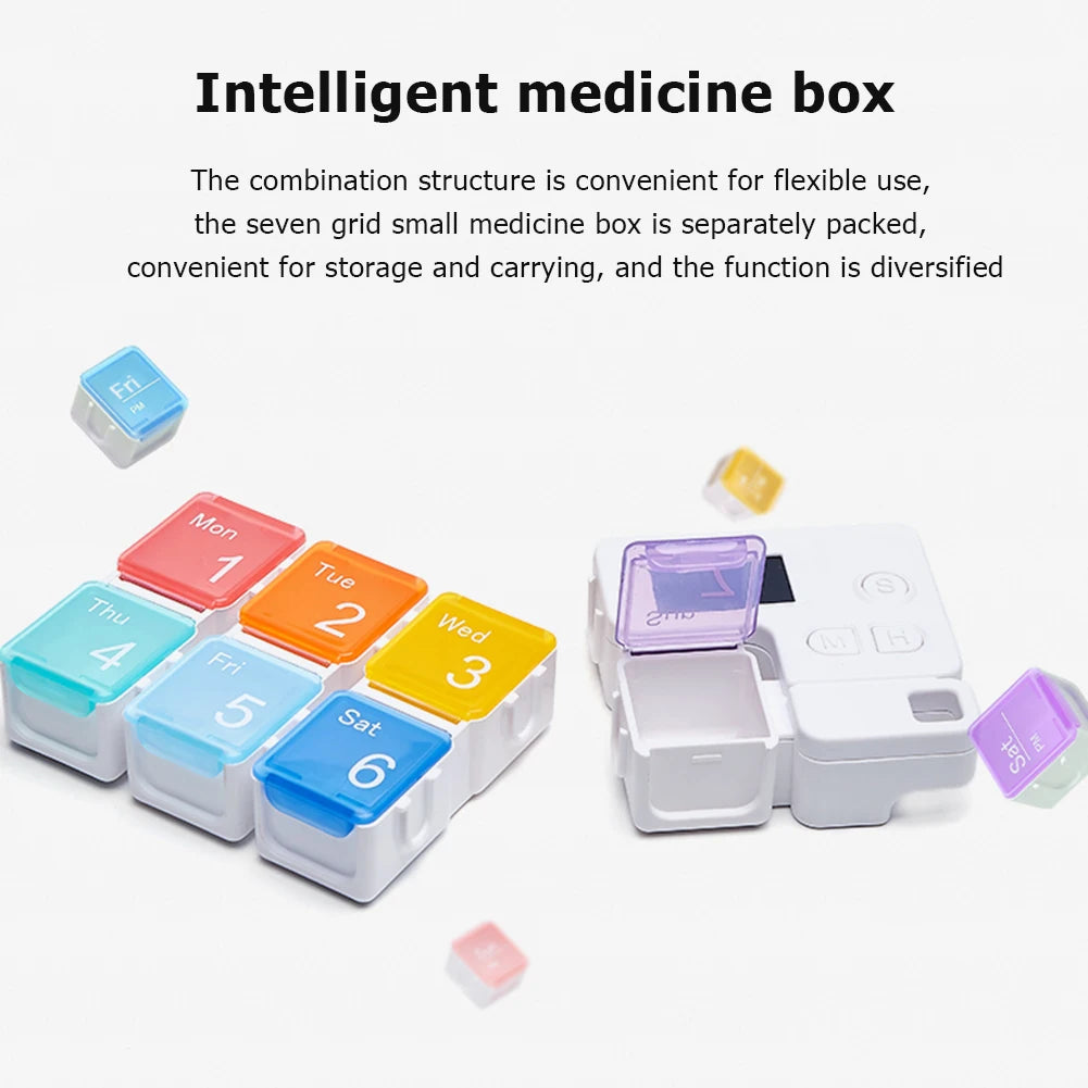 Hign Concerned Smart Pill Organizer Electronic Reminder Box