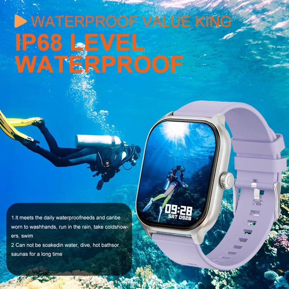 LAXASFIT Smart Watch Bluetooth Call Dial Sports Modes