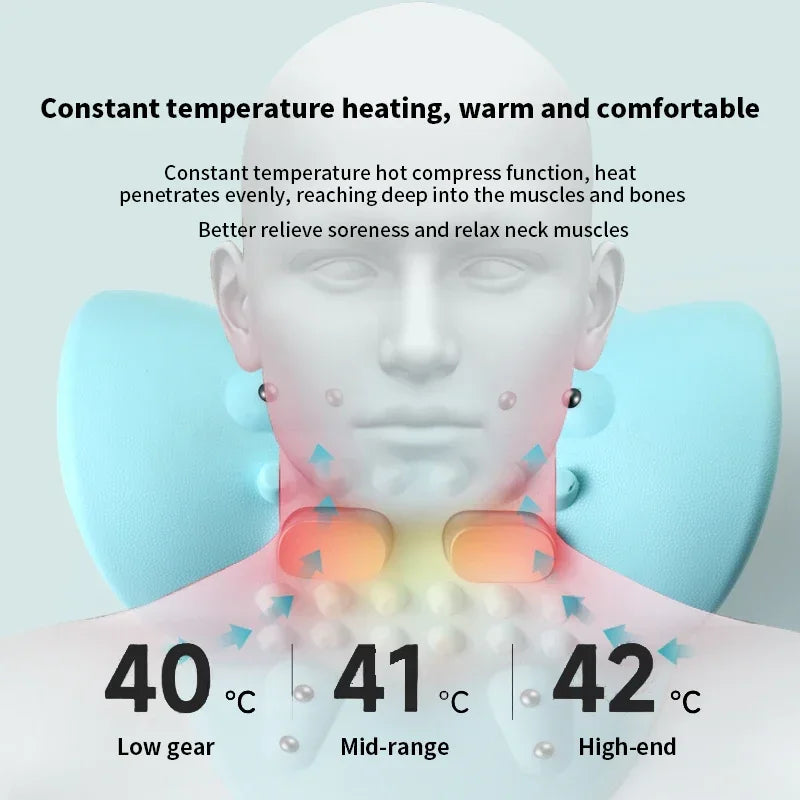 KEMOKO Electric Neck Massager For Shoulder And Spine Care