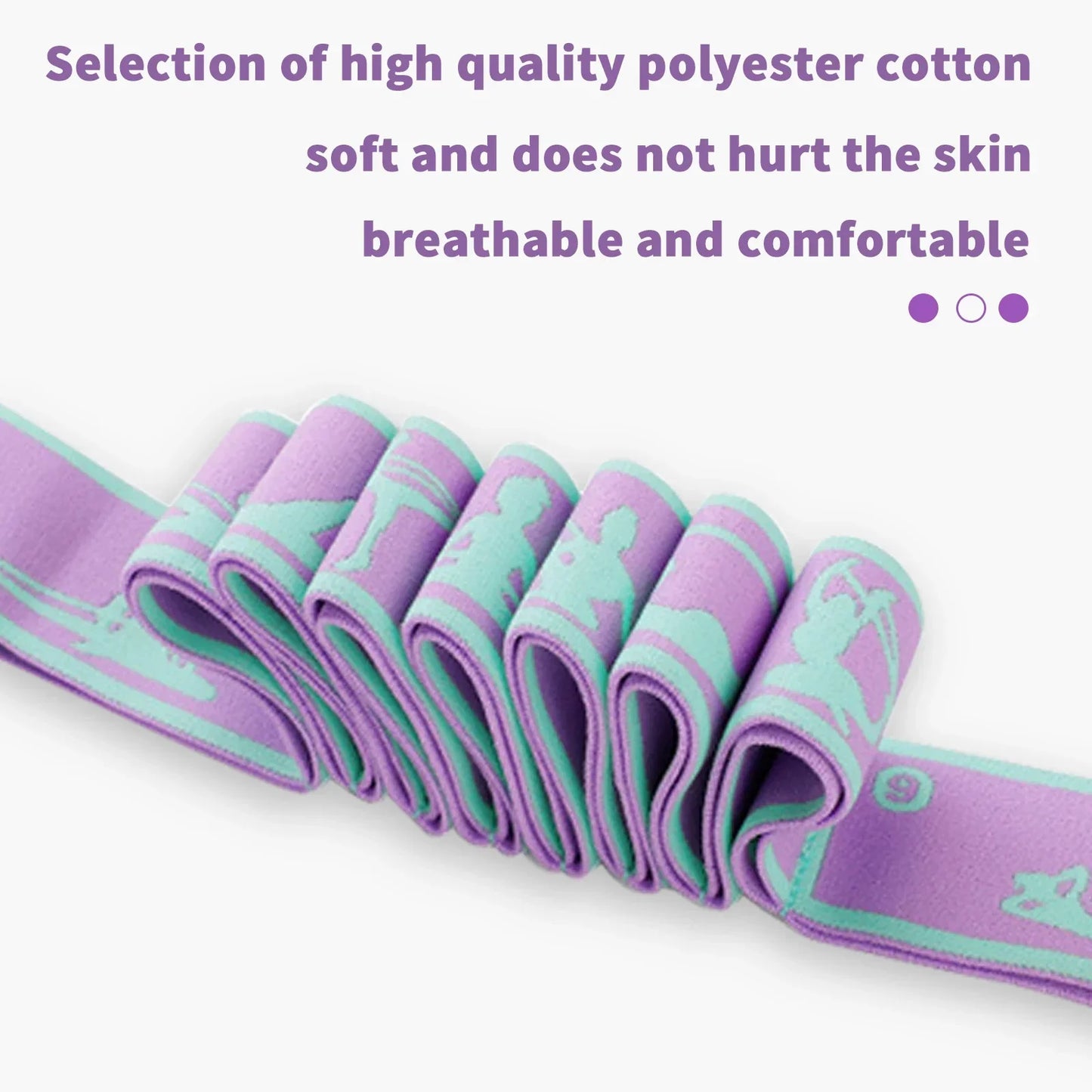 CN Guangdong Elastic Yoga Resistance Bands Fitness Training