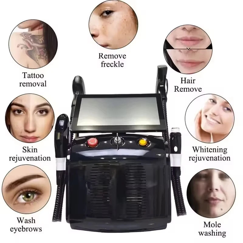 FEMUN 4IN1 RF IPL Soprano Ice Titanium 808nm Diode Laser