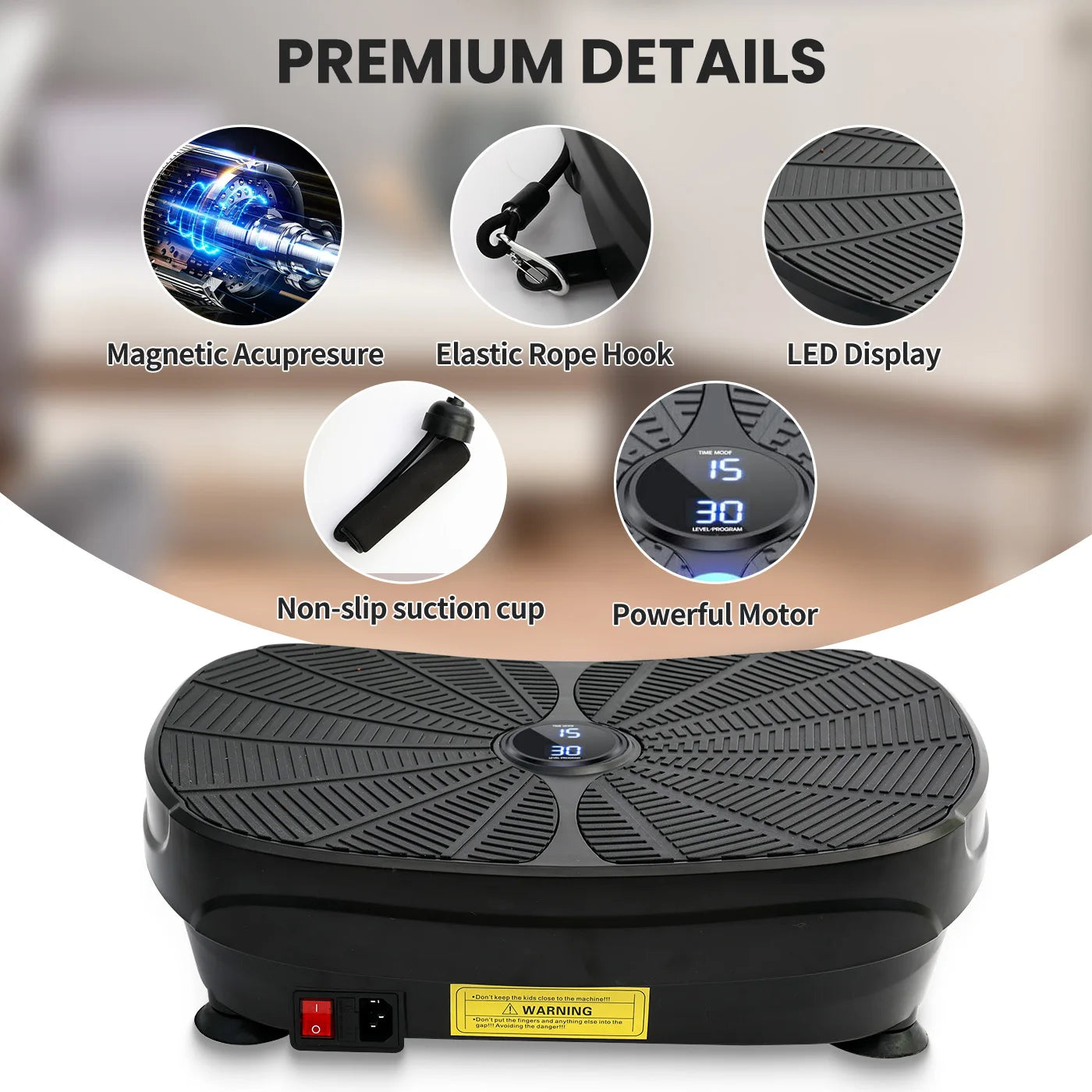 Vibration Plate Exercise Machine For Whole Body Slimming