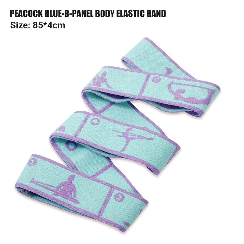 CN Guangdong Elastic Yoga Resistance Bands Fitness Training