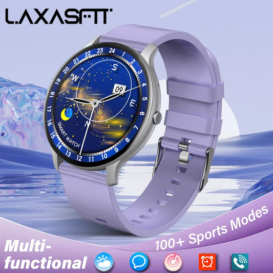 LAXASFIT Smartwatch IP68 Waterproof Fitness Tracker