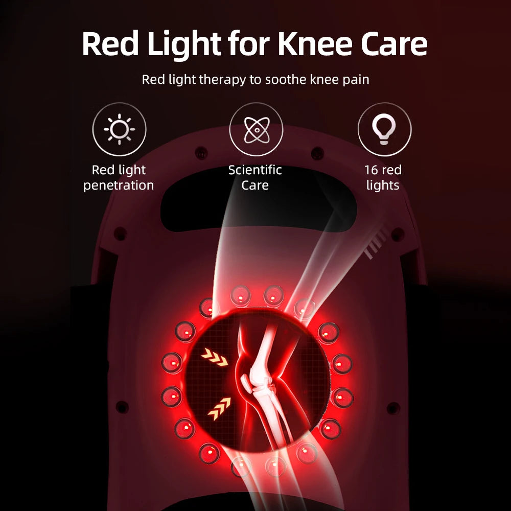 Hailicare Airbag Knee Massager Red Light Compress Wireless