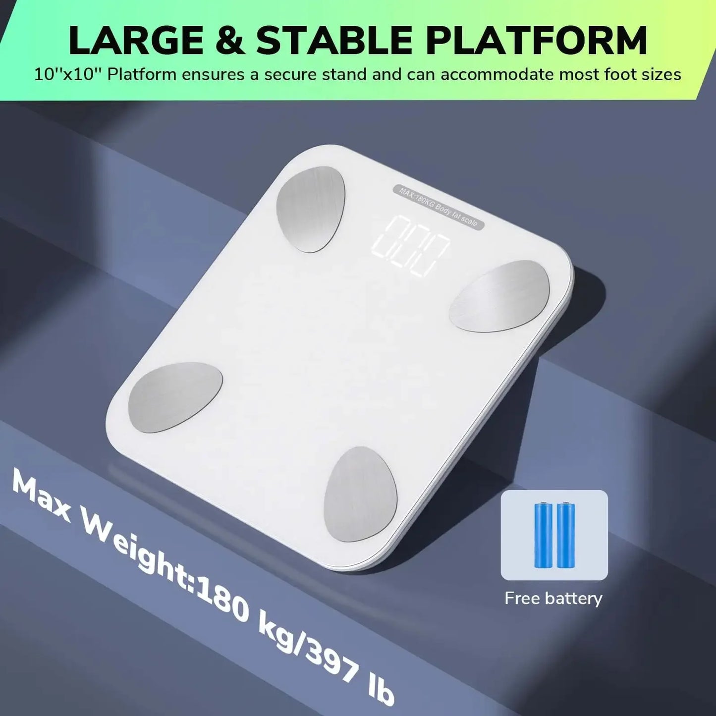 Smart Scale With App Connectivity And Daily Weight Tracking