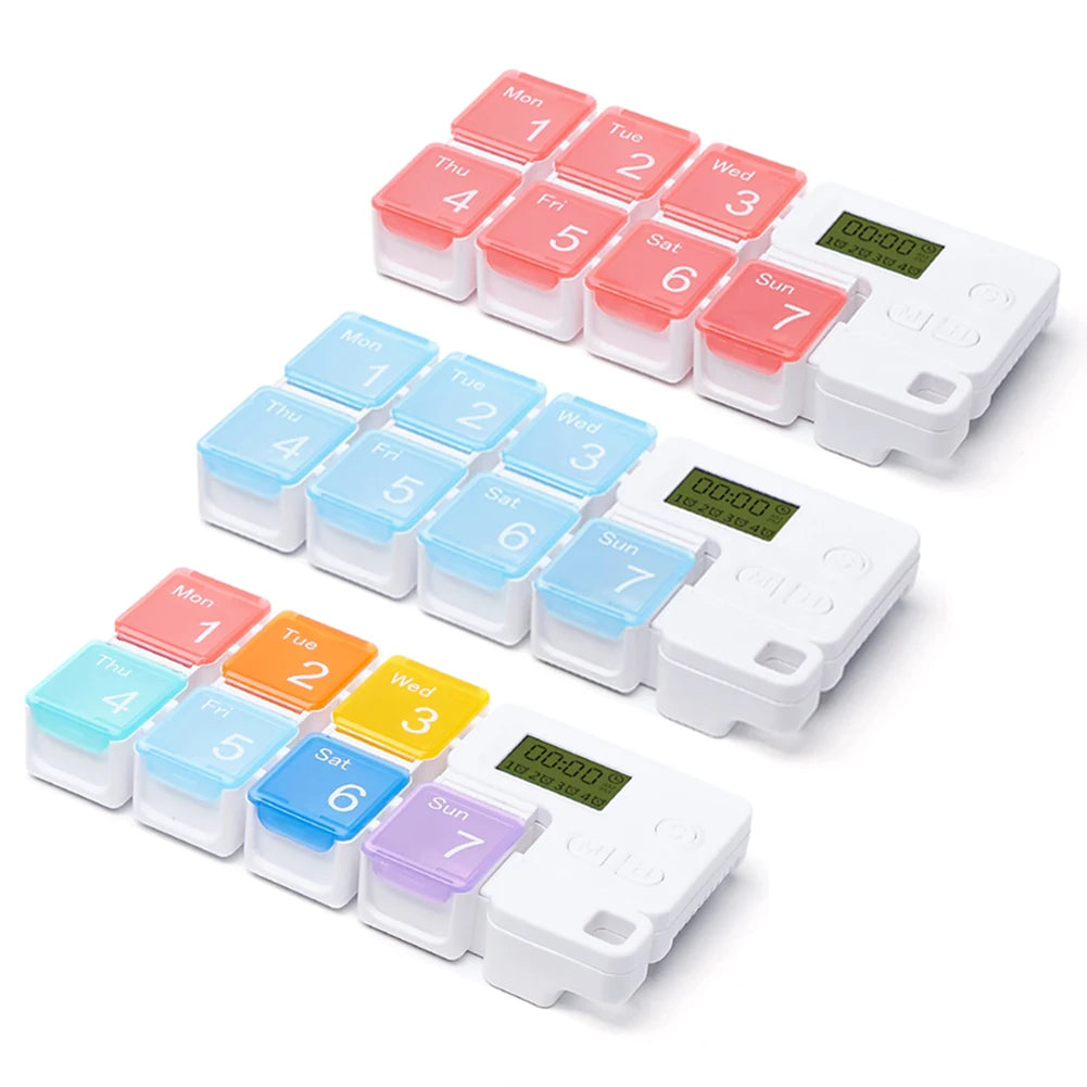 Hign Concerned Smart Pill Organizer Electronic Reminder Box