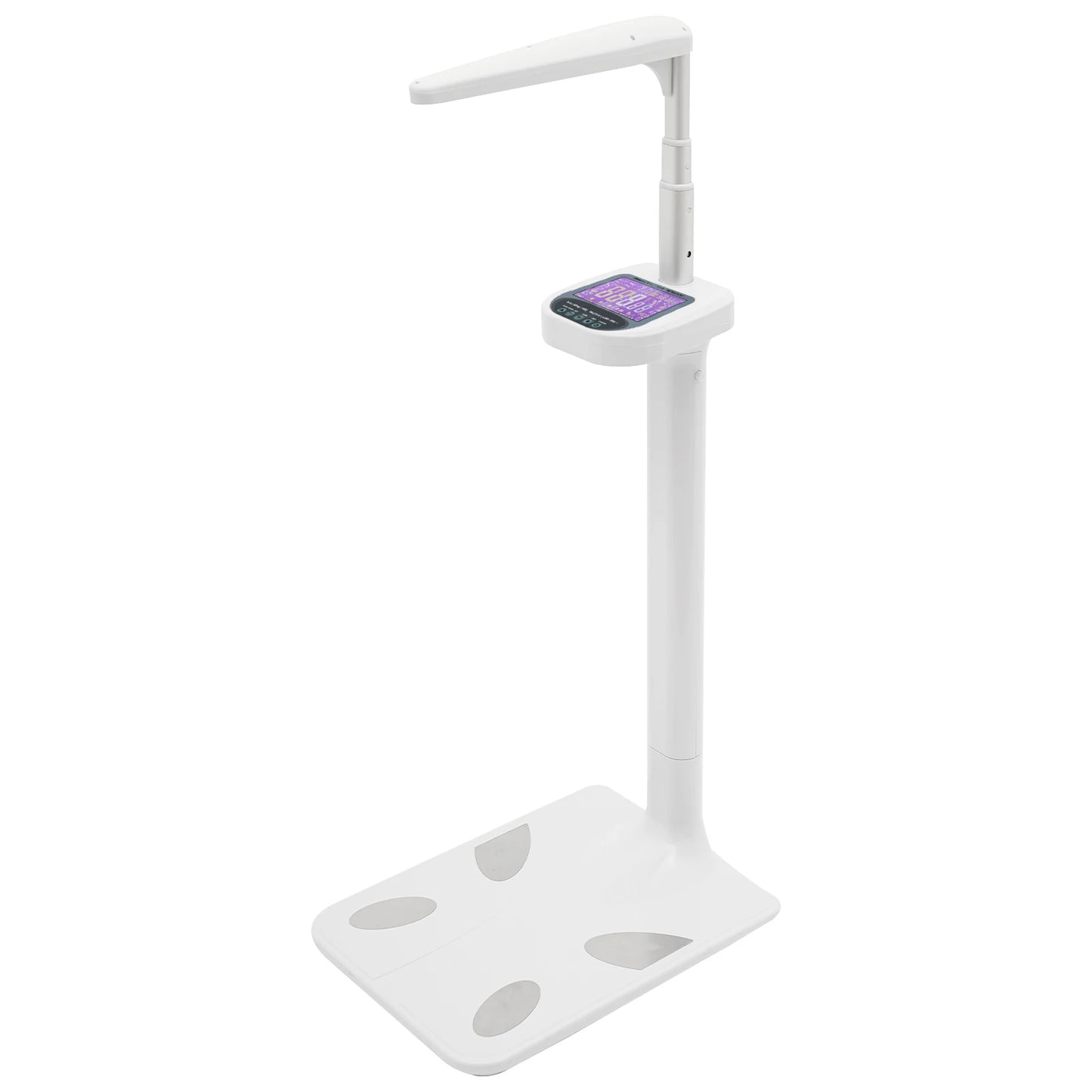 Ultrasonic Body Weight Scale With LCD Display BMI And Fat