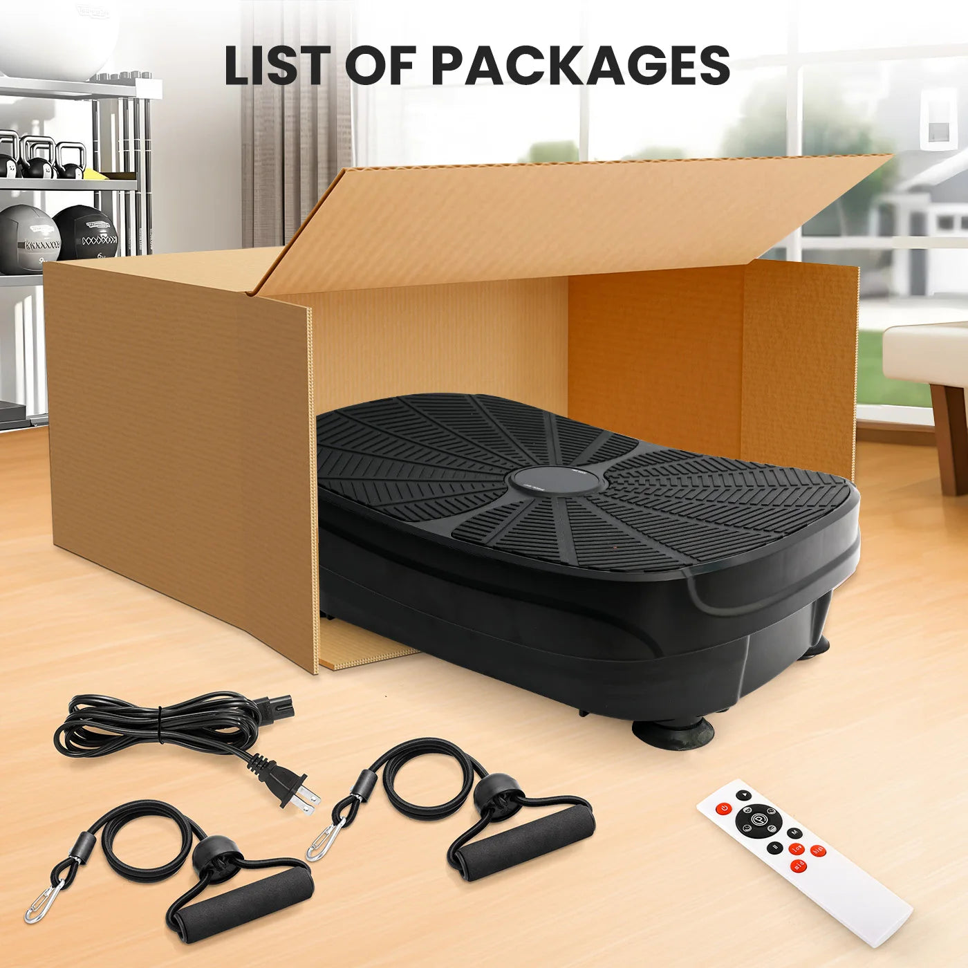 Vibration Plate Exercise Machine For Whole Body Slimming