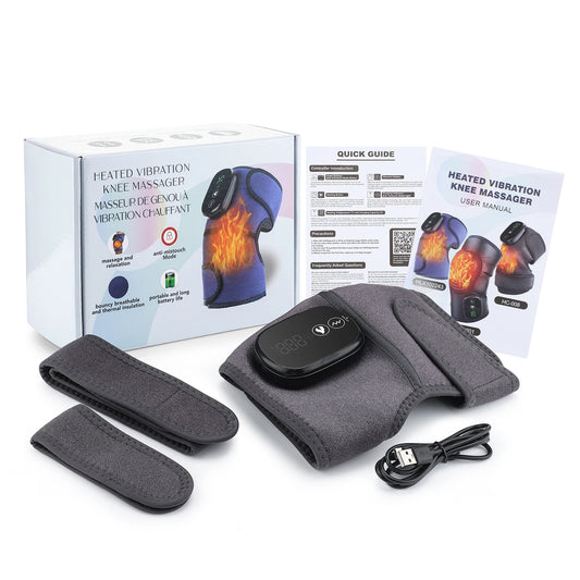 LeG Electric Heated Knee Massage Pad 3 In 1 Massager