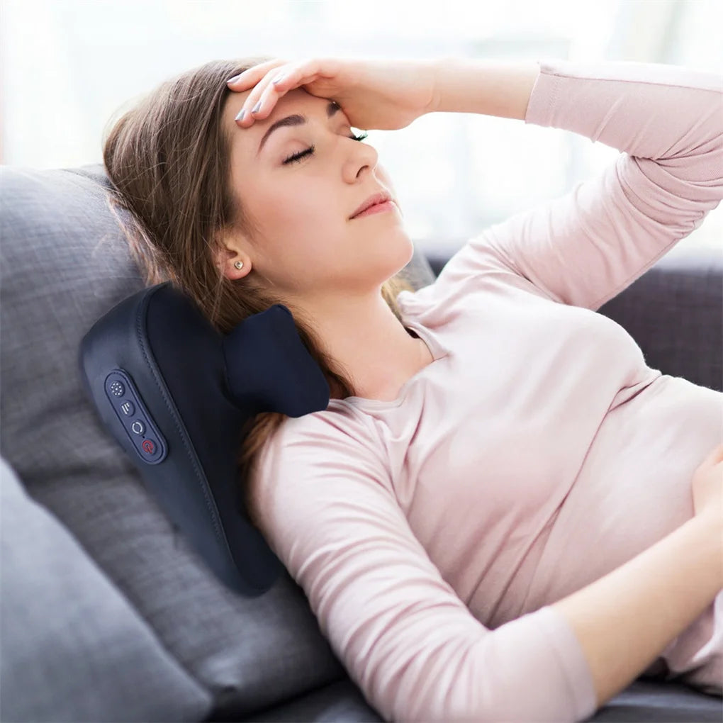 Electronic 4D Shiatsu Neck Massager Cordless Auto Off