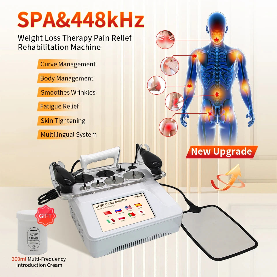 TruSculptCET High Frequency Indiba 448KHZ Facial Massager