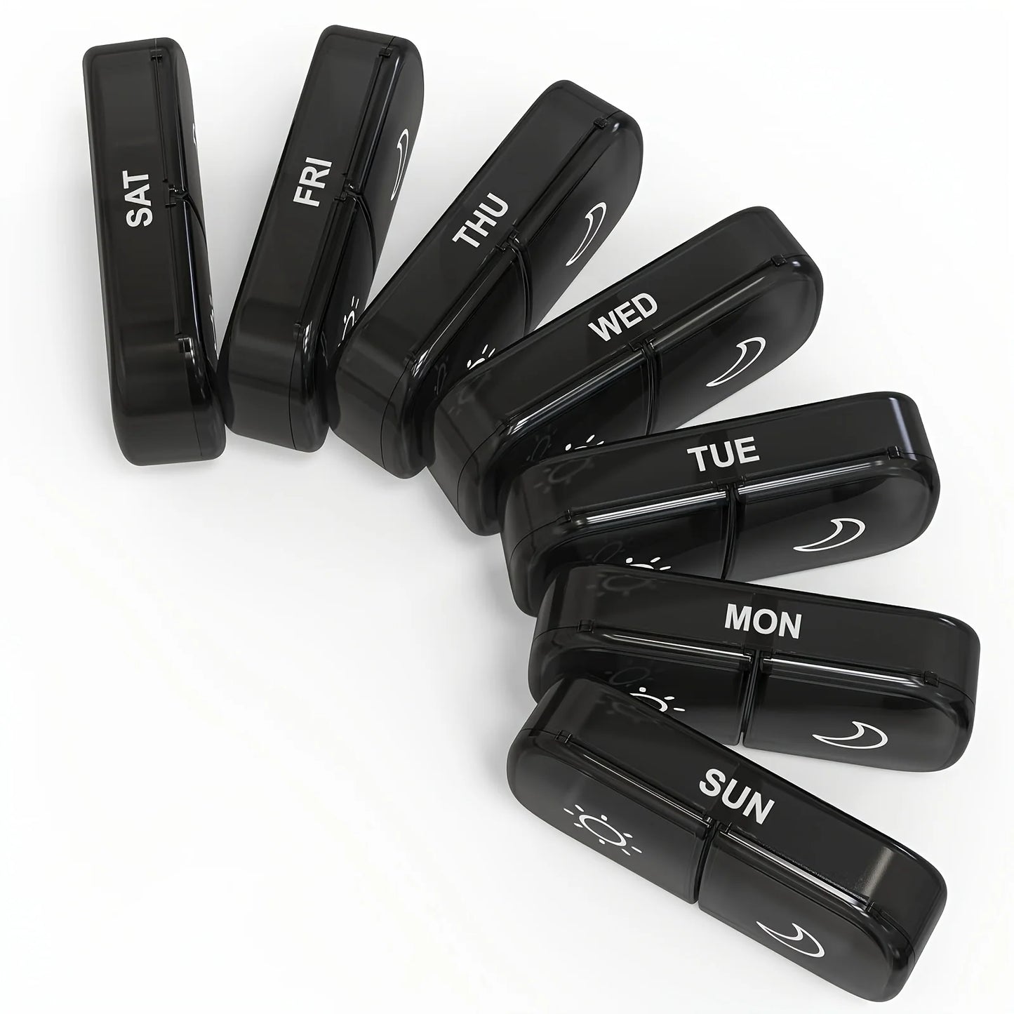 XMSJ Weekly Pill Organizer 7 Day AM PM Dual CaseKeeper