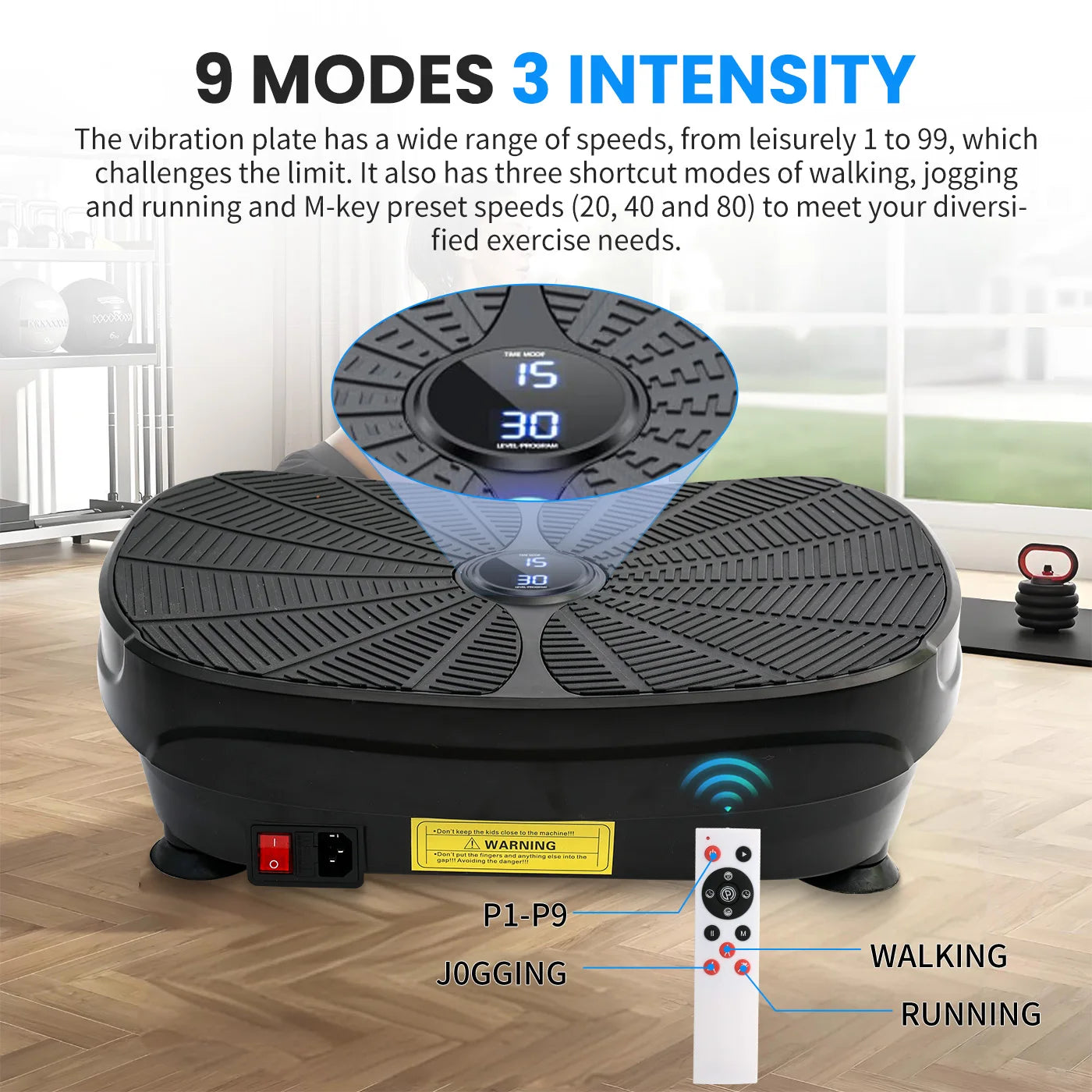 Vibration Plate Exercise Machine For Whole Body Slimming