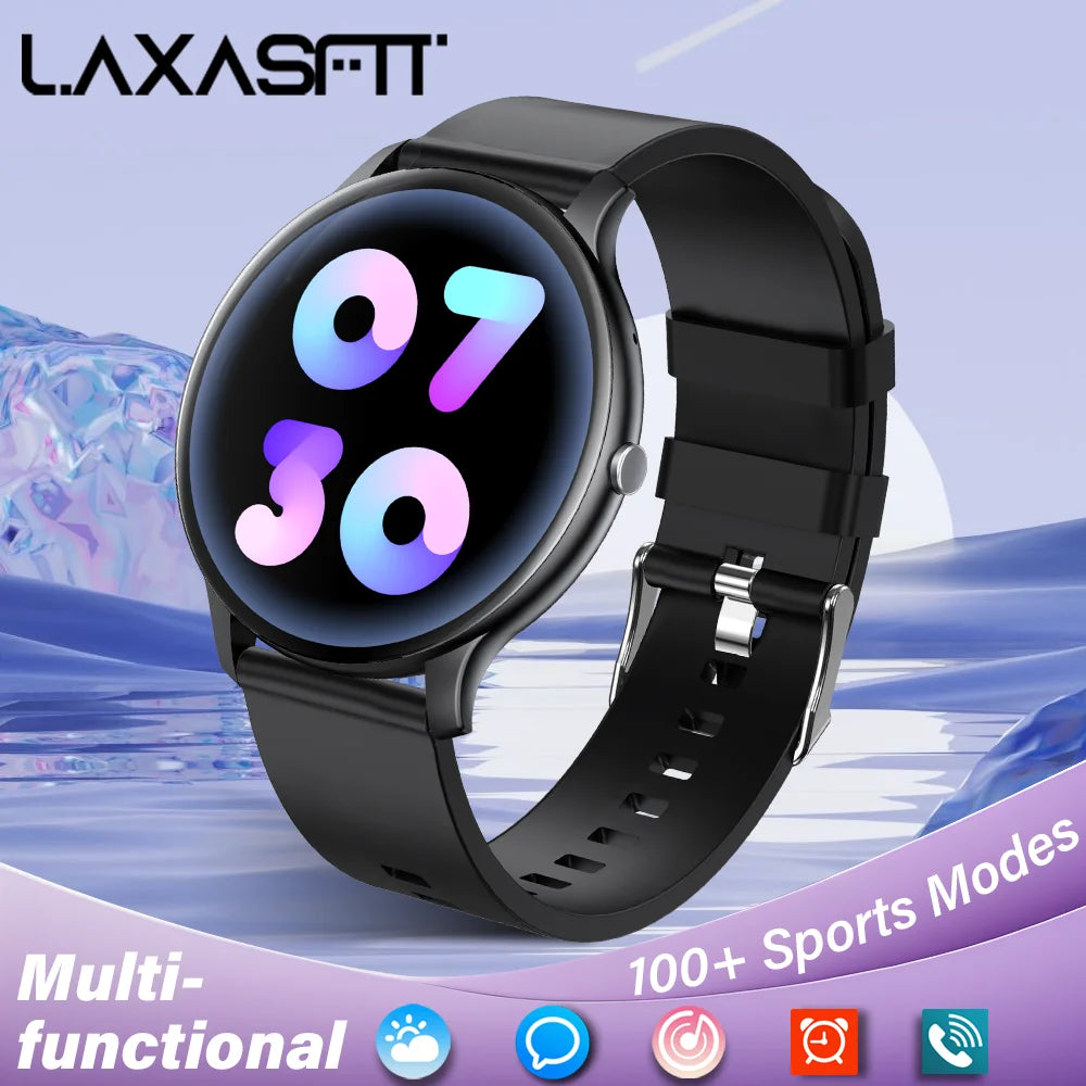 LAXASFIT Smartwatch IP68 Waterproof Fitness Tracker