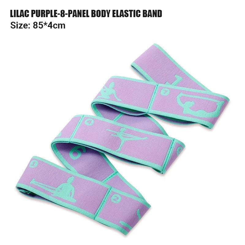 CN Guangdong Elastic Yoga Resistance Bands Fitness Training