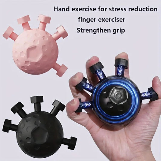 Hand Grip Trainer Strengthener Adjustable Finger Exerciser
