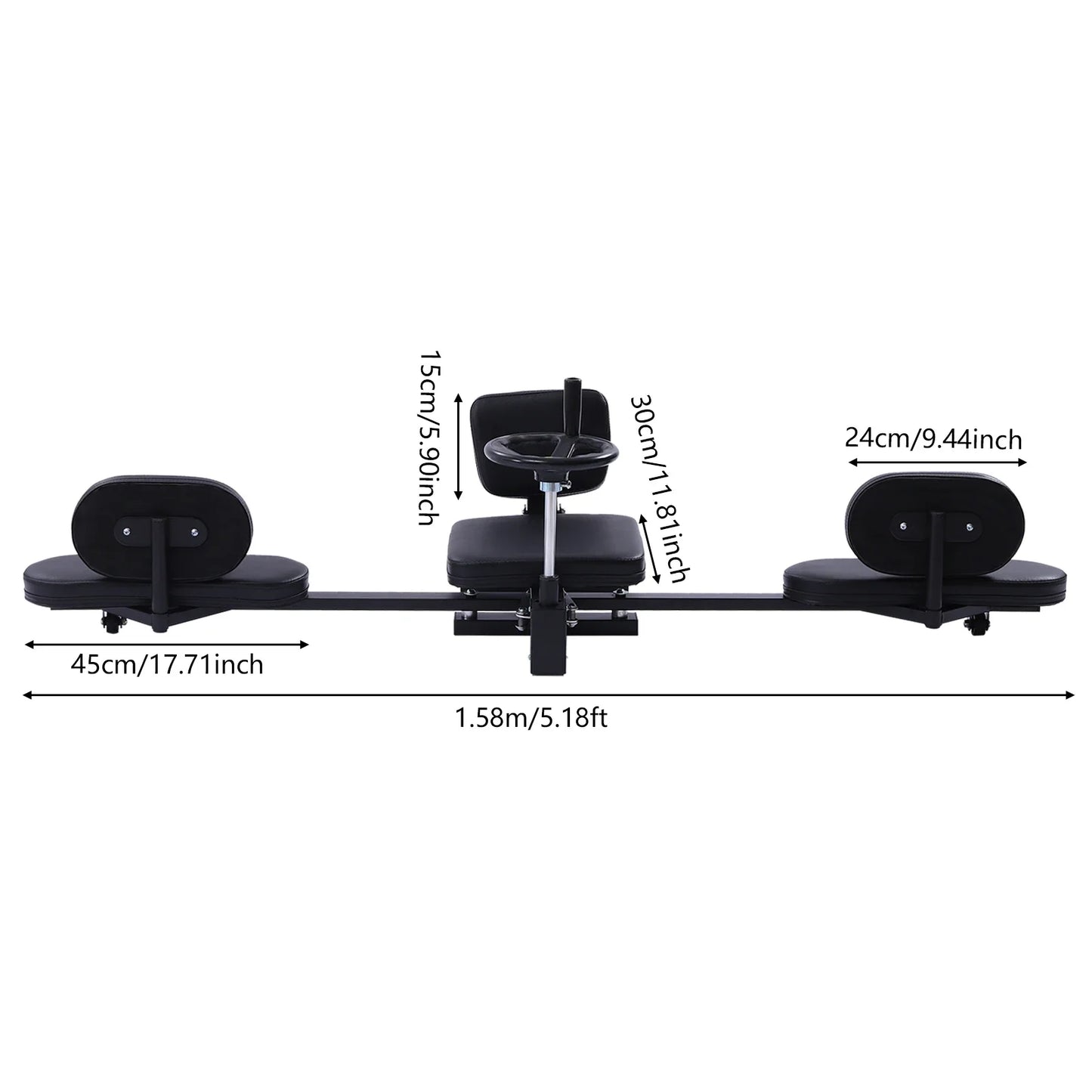 Hign-concerned Leg Stretcher 3 Bar Split Stretching Machine