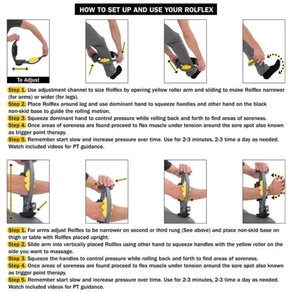 Hignconcerned Muscle Roller For Golfer Elbow And Arm Therapy